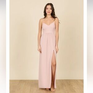Park & Fifth Valdes Dress Dusty Blush Size XS